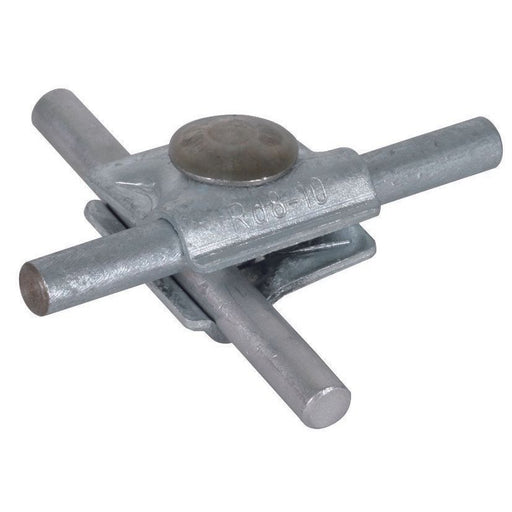 DEHN - Verbinder für Blitzschutz MV-Klemme MVK8.10FRM10X35STTZN St/tZn f. Rd 8-10mm