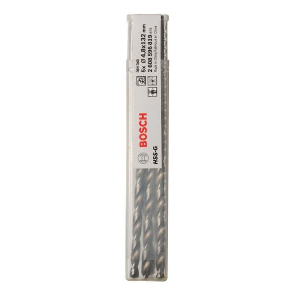 Bosch - Bohrer PRO Metal HSS-G 2608596819 Spiralbohrer 4,8 x