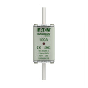 Eaton - Messersicherung Sicherungseinsatz Nieders. FUSE NH 1 #100NHM1B 100A AC 500V 120kA − 3 Stück