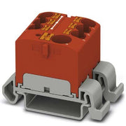 Phoenix Contact - Durchgangs-Reihenklemme Verteilerblock PTFIX10/6X4-NS35ARD − 8 Stück