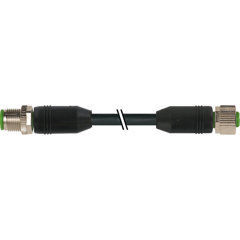 Murrelektronik - Konfektioniertes Sensor-Aktor-Kabel Anschlußleitung 7999-40041-6380150 M12 St auf M12 Bu − 10 Stück