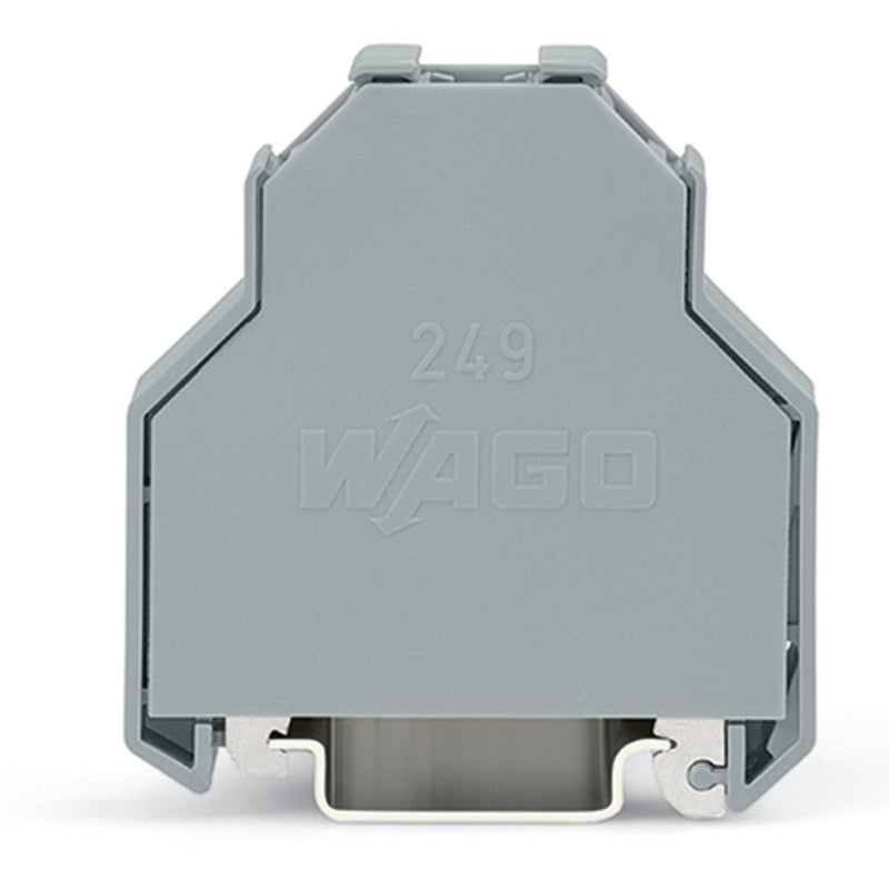 WAGO - Endklammer/-halter für Reihenklemme Endklammer 249-197 schraubenlos − 10 Stück