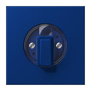 Jung - Abdeckung/Bedienelement für Installationsschalterprogramme Abdeckung für Drehschalter LC 1941 261 bleu outremer fonce