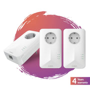 Strong - Netzwerkadapter Powerline Kit mit 3 POWERL1000TRIEUv2 1000 Adapter