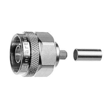 Telegärtner - Koax-Steckverbinder N-Kabelstecker cr/cr 100023903 G7 (RG316/U)