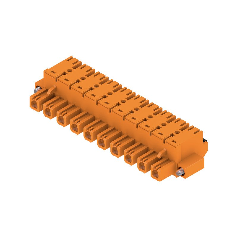 Weidmüller - Kabelsteckverbinder für Leiterplattensteckverbinder Verbinder 7.62mm BLF 7.62H#1230310000 − 18 Stück