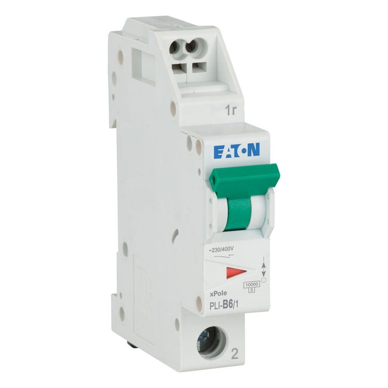 Eaton - Leitungsschutzschalter PLI-B6/1 B 6A, 1p Steckkl