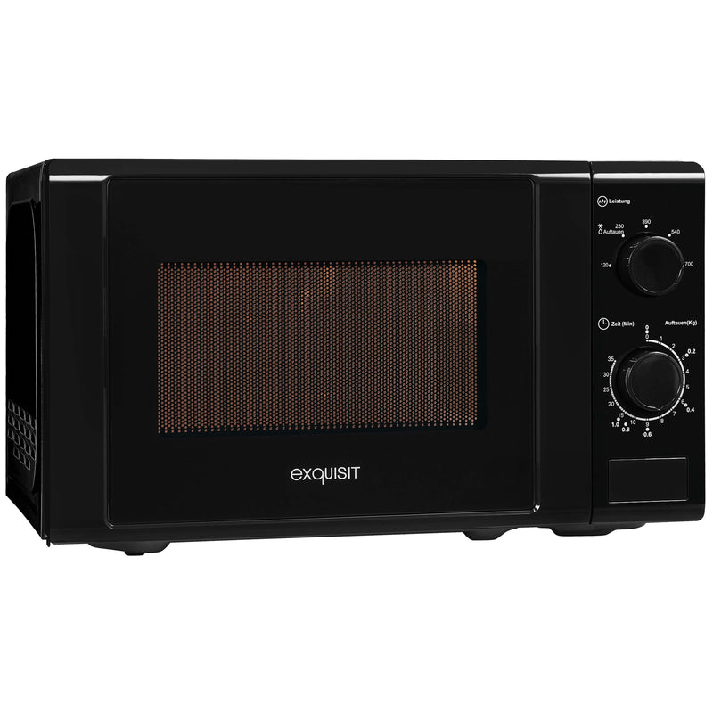 EXQUISIT - Mikrowellengerät Mikrowelle MW 900-030 sw 700W,20L
