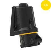 Walther Werke - CEE-Steckdose (IEC 60309) CEE NEO Wandsteckdose FW110504SK 16A 5P 4h IP54 − 5 Stück
