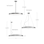 Lightnet - Pendelleuchte LED-Pendelleuchte BG1OSE-830M-D500-U 3000K