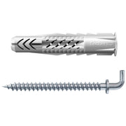 Fischer Deutschl - Allzweckdübel Universaldübel UX 10X60 R WH(VE2) UX 10x60 WH K (2) − 5 Packung