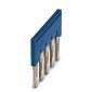 Phoenix Contact - Querverbinder/Brücker für Reihenklemme Steckbrücke FBS 5-8 BU 5-polig, blau − 10 Stück