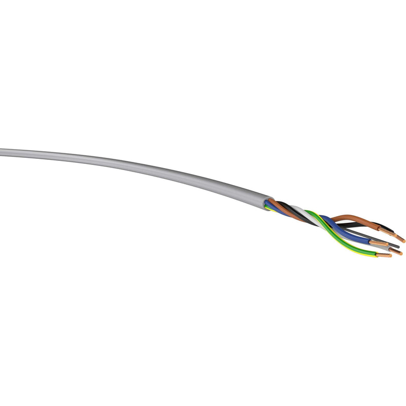 Klimaprime - Energiekabel < 1 kV, für ortsveränderlichen Einsatz YSLY-JB 5x0,75 Ri.100 YSLY-JB 5x0,75 Steuerleitung − 100 Meter