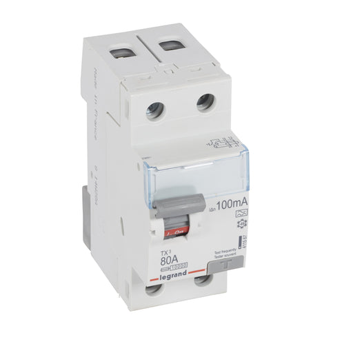 Legrand - Fehlerstrom-Schutzschalter Fehlerstromschutzschalter Legrand 411567 80A,2pol100mA,230VAC