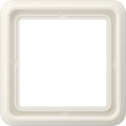 Jung - Abdeckrahmen Rahmen 1-fach ws CD 581 WU W waage/senkrecht