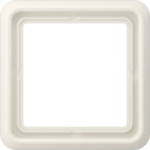 Jung - Abdeckrahmen Rahmen 1-fach ws CD 581 WU W waage/senkrecht