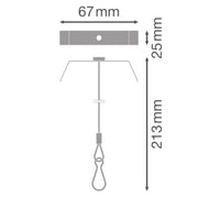 Ledvance - Mechanisches Zubehör/Ersatzteile für Leuchten Sicherungsseil TRUSYSUNIVSAFETYROPE als Ersatzteil