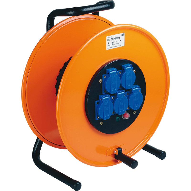Schill - Kabeltrommel Stahlblech-Kabeltrommel HT 380.MD5L mit Spannungsanz