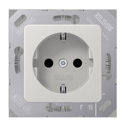 Jung - Steckdose SCHUKO-Steckdose 16A 250V CD 5120 BF LG 50x50mm Klappdeckel