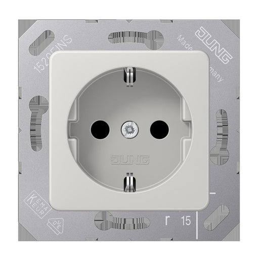 Jung - Steckdose SCHUKO-Steckdose 16A 250V CD 5120 BF LG 50x50mm Klappdeckel