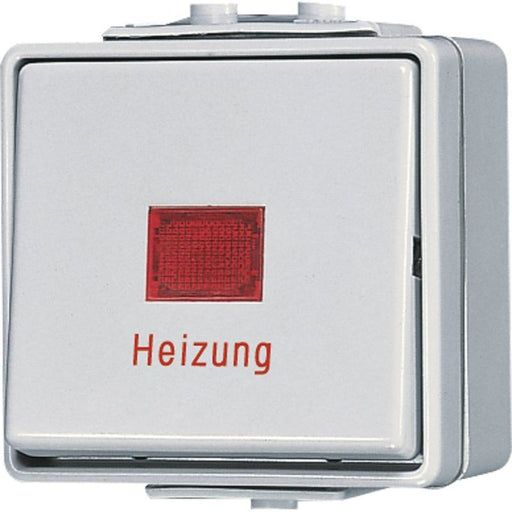 Jung - Installationsschalter Heizung Notschalter 606 HW Univ.Aus-Wechsel