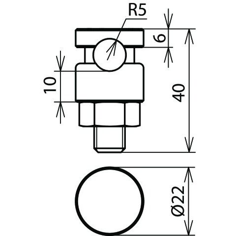 DEHN - Verbinder für Blitzschutz KS-Verbinder NIRO KSV 6.10 V2A NIRO f. Rd 7-10mm