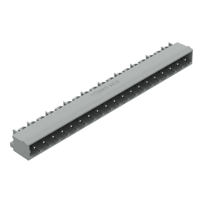 WAGO - Leiterplattensteckverbinder THT-Stiftleiste Lötstift 231-479/001-000 1,2x1,2,abgew.,gr − 50 Stück