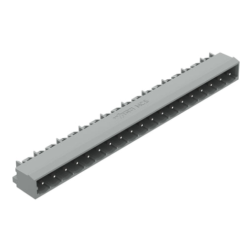 WAGO - Leiterplattensteckverbinder THT-Stiftleiste Lötstift 231-479/001-000 1,2x1,2,abgew.,gr − 50 Stück