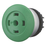 Eaton - Frontelement für Pilztaster Pilzdrucktaste M22-DP-G-X grün,blanko