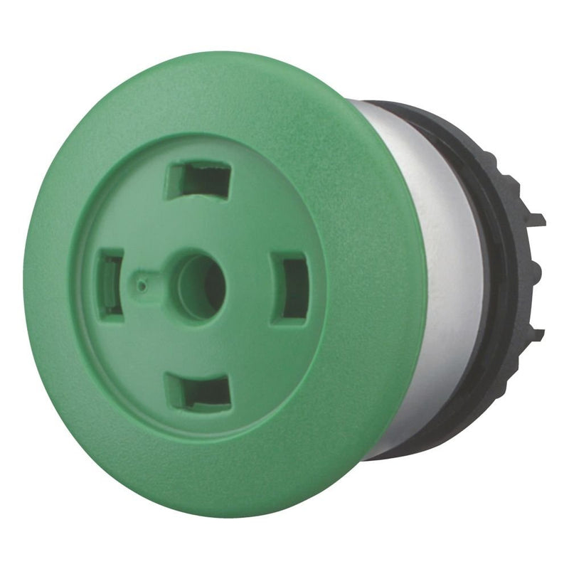 Eaton - Frontelement für Pilztaster Pilzdrucktaste M22-DP-G-X grün,blanko