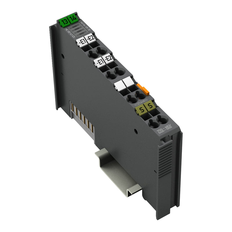 WAGO - Feldbus, Dez. Peripherie - Analoges Ein-/Ausgangs-Modul 2-Kanal-Analogeingang 750-483/040-000 DC 0 30 V