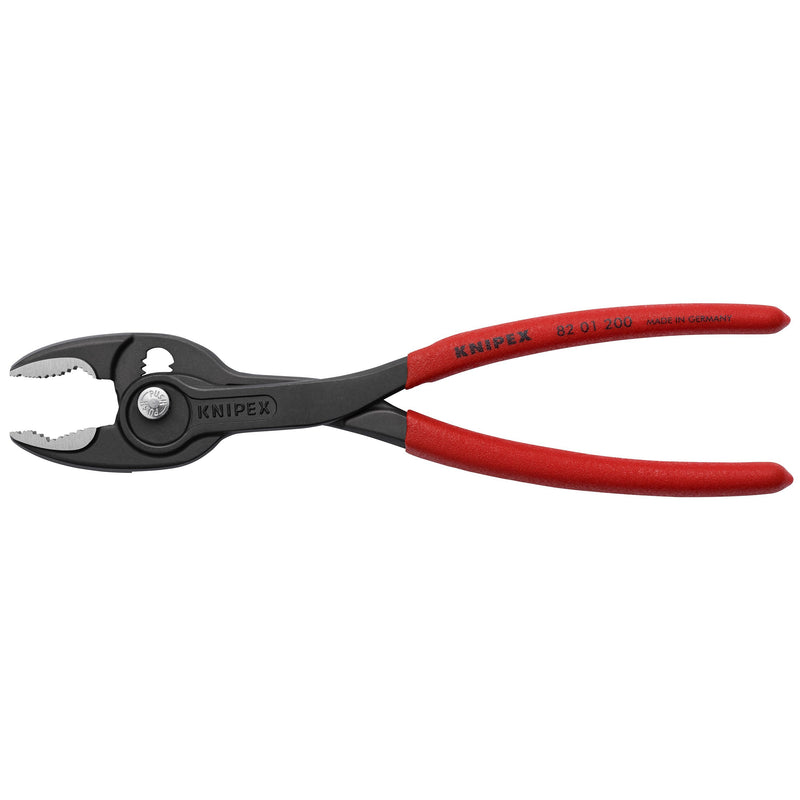 Knipex - Wasserpumpenzange Frontgreifzange 82 01 200 schwarz atramentiert