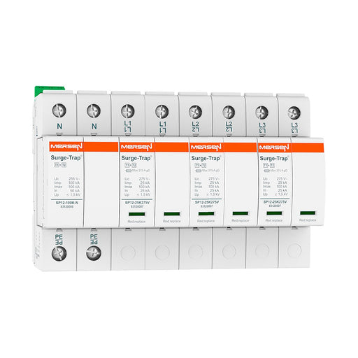 Mersen - Blitzstromableiter für Energietechnik Überspannungsableiter STPT12-25K275V-4PGM Typ1+2 25kA Uc275V