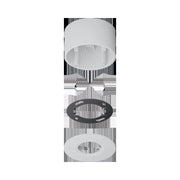 Jung - Zubehör/Ersatzteile für Bewegungsmelder AP-Set f.KNX Präsenzmelder PMM-AP-SET-AL Aluminium
