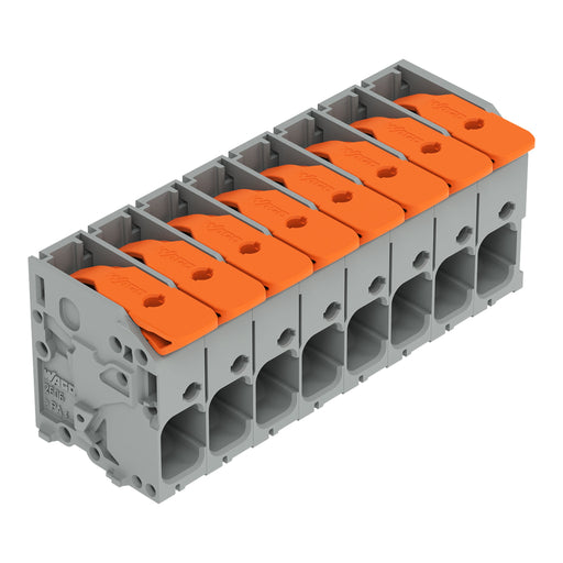 WAGO - Leiterplattenklemme 2606-1108/010-000 6mm²,gr − 30 Stück