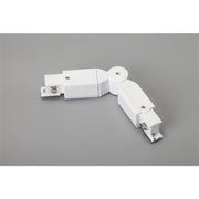 Dotlux - Elektrisches Zubehör/Ersatzteile für Leuchten Verbinder mit Gelenk 3906-W max. 235Grad, weiß