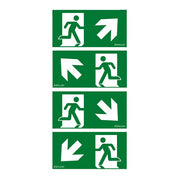 ESYLUX - Piktogramm für Not-/Hinweisleuchte Symbol-Set SLB 21 SYMBOL SET 2