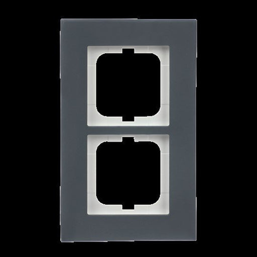 Busch-Jaeger - Abdeckrahmen Abdeckrahmen 1722-815 anthrazit carat − 1 Stück by Busch-Jaeger
