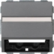 Gira - Einsatz/Abdeckung für Kommunikationstechnik Abdeckhaube Datentech. ant 087028 System55