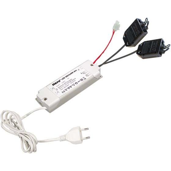 Hera - LED-Betriebsgerät LED-Trafo dimmbar 350mA 61500300928 2x9W  − 1 Stück