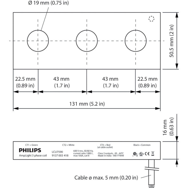 Philips Lighting - Lichtregelsystemkomponente Schaltschranksteuerung LCU7590