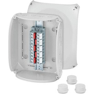 Hensel - Dose, Gehäuse für Montage auf der Wand/Decke Kabelabzweigkasten DK 2516 A 6-16qmm − 1 Stück by Hensel
