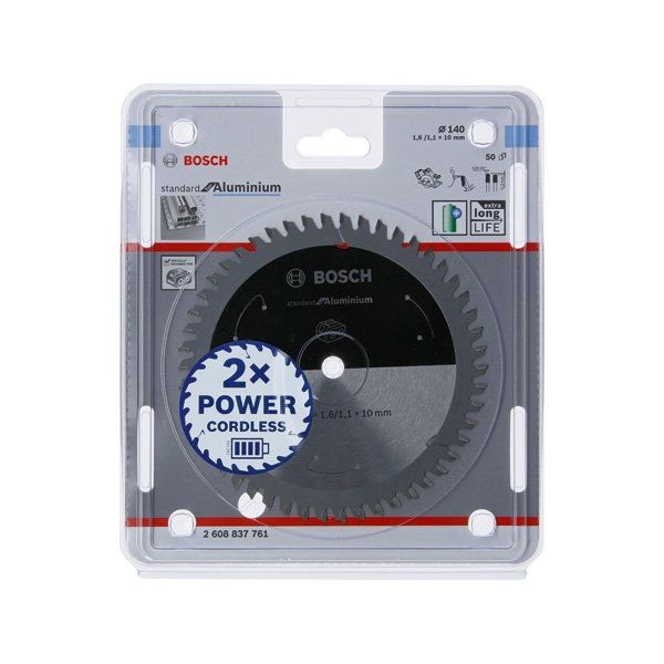 Bosch - Kreissägeblatt PRO Aluminium cordless 2608837761 Kreissägeblatt 140 x