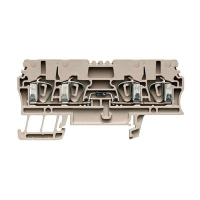 Weidmüller - Bauelement-Reihenklemme Klemme mit Einbau ZDU 2.5/2X2AN/D- − 20 Stück