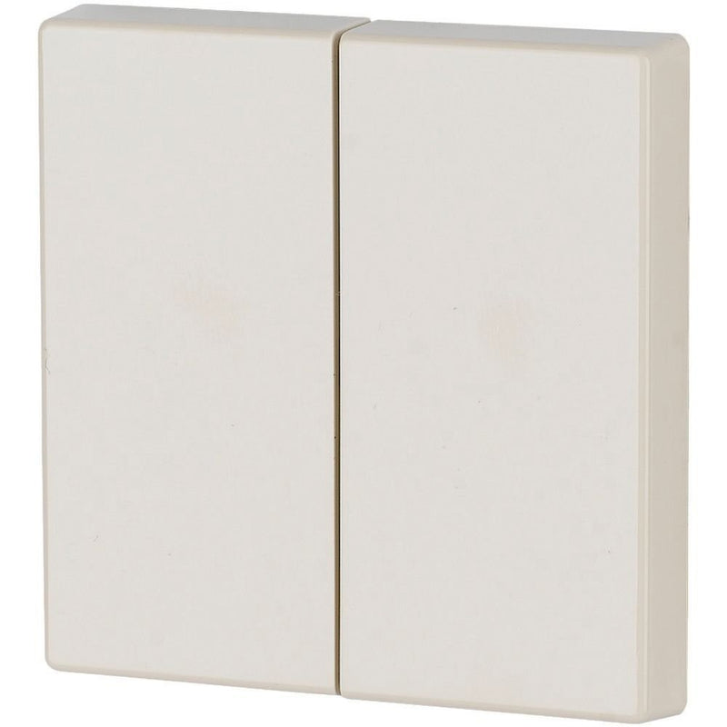 Eaton - Abdeckung/Bedienelement für Installationsschalterprogramme Wippe 2-fach CWIZ-02/32 creme glänzend