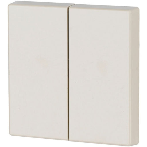 Eaton - Abdeckung/Bedienelement für Installationsschalterprogramme Wippe 2-fach CWIZ-02/32 creme glänzend − 1 Stück by Eaton
