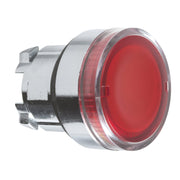 Schneider Electric - Frontelement für Drucktaster Leuchtdrucktaster ZB4BW34 fl,rt BA9S