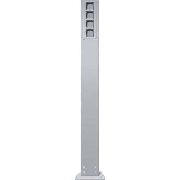 Gira - Licht-/Energiesäule Energiesäule alu 135426 4xLeereinheit,1400mm