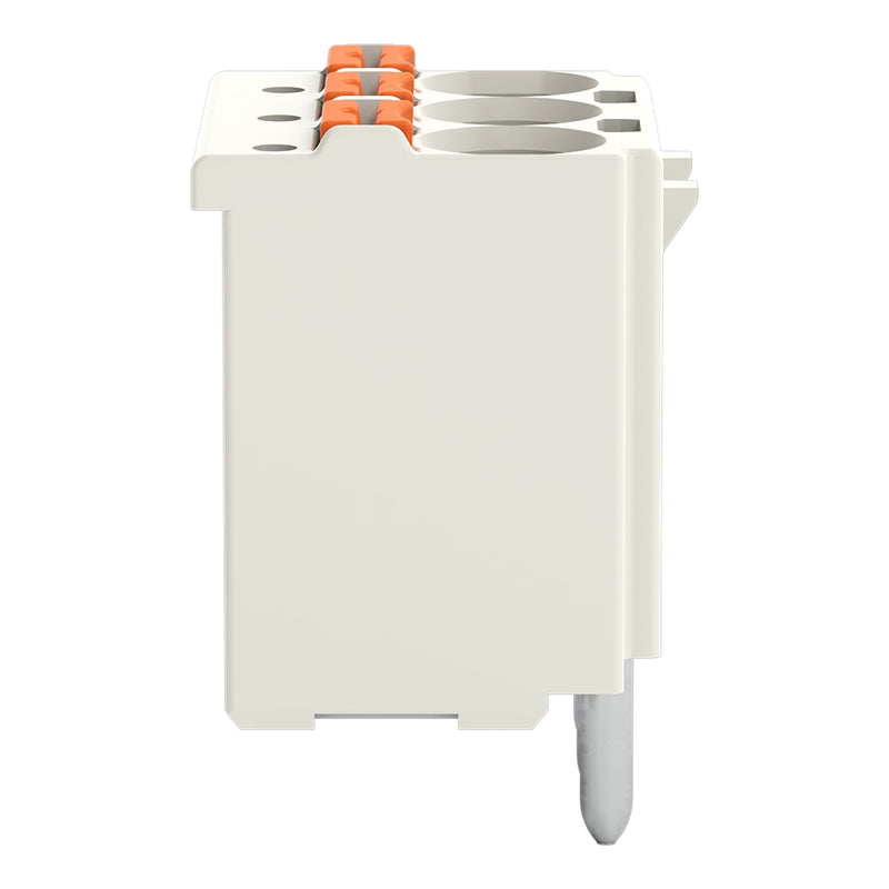 WAGO - Leiterplattensteckverbinder 1-Leiter-THT-Federleiste 2092-1173 CAGE CLAMP,lichtgrau − 200 Stück