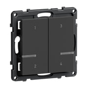 Legrand - Funksender Szenentaster 4-fach Legrand 765935 Anthrazit